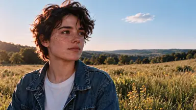 Meadow frame graded with the Ektachrome 100VS LUT